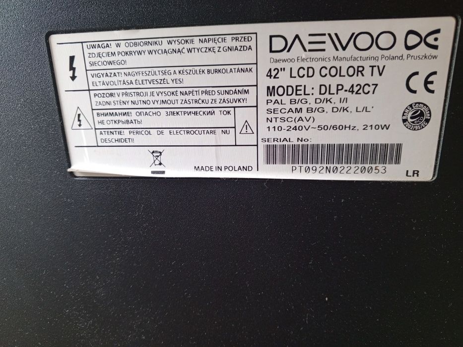 Telewizor Daewoo