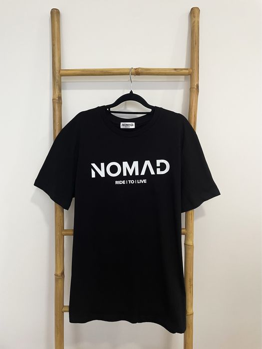 T-shirt Preta para Motard