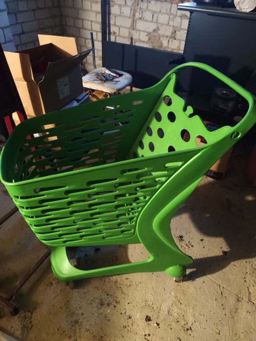 Пластиковий купівельний візок Rabtrolley Mini Basic