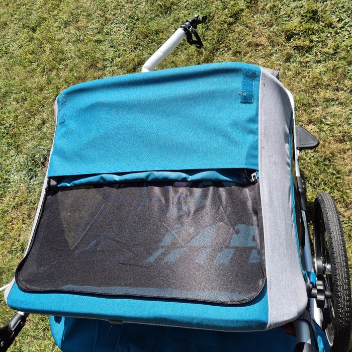 Przyczepka rowerowa riksza wózek rowerowy dla dzieci qeridoo