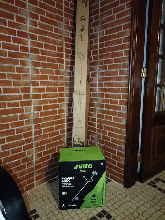 Roçadora nova da vito