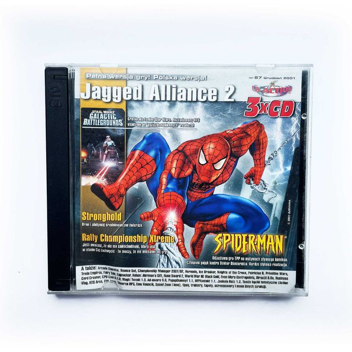 Jagged Alliance 2 CD-Action 67 Grudzień 12/2001 3CD