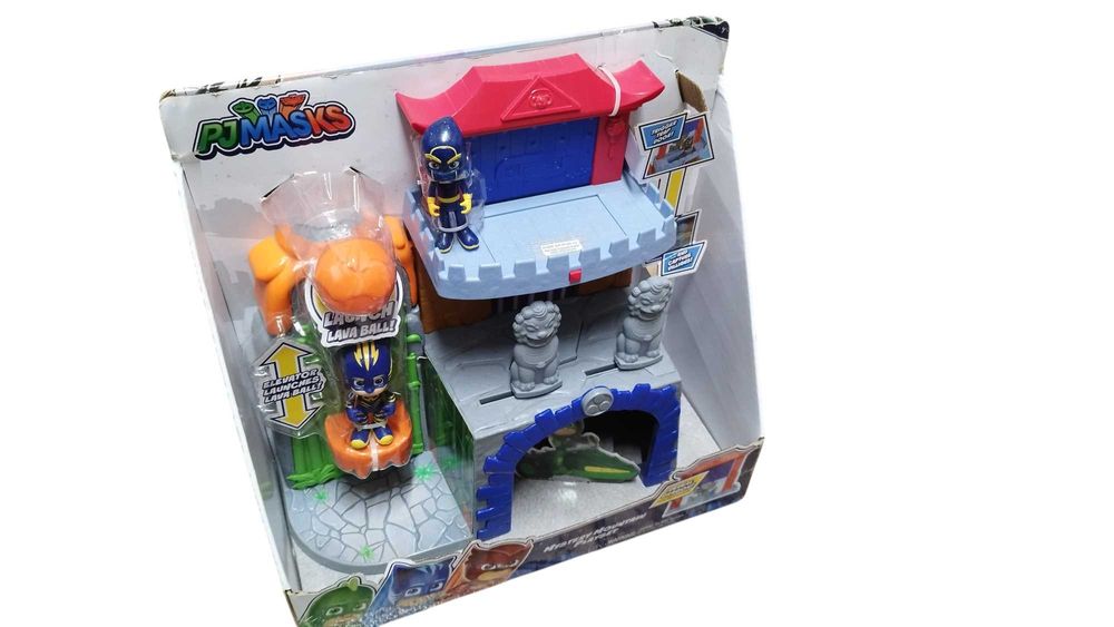 Wieża baza zamek  PJMASKS Pidżamersi + 2 figurki - ORYGINAŁ