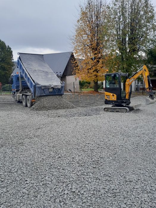 Usługi Brukarskie Prace ziemne minikoparka Koparka