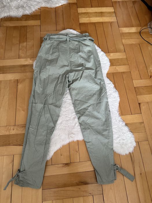 Spodnie H&M 34 khaki