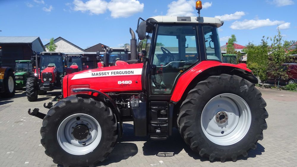 Massey Ferguson 6480 sprowadzony 2005r. TUZ WOM PNEUMATYKA