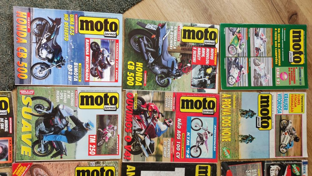 Revistas Moto Jornal Antigas