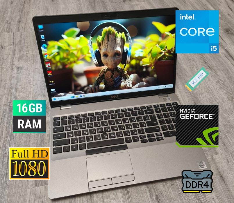 Мощний ноут GDDR5/SSD/8x4.6GHz/FullHD IPS/ігровий ноутбук/ ноутбук для ігр навчання роботи