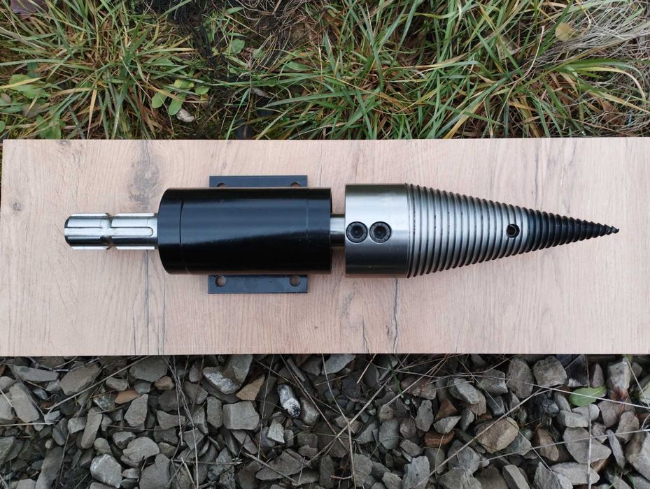 Łuparka świdrowa do ciągnika WOM /świder do drewna 90mm