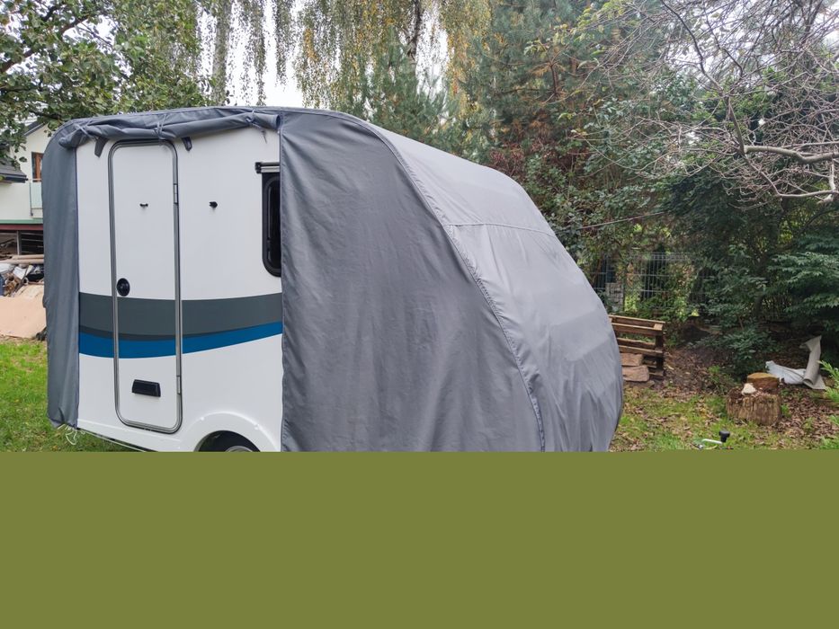 Przedsionek do przyczepy Niewiadów,daszek,pokrowiec. Również do busa