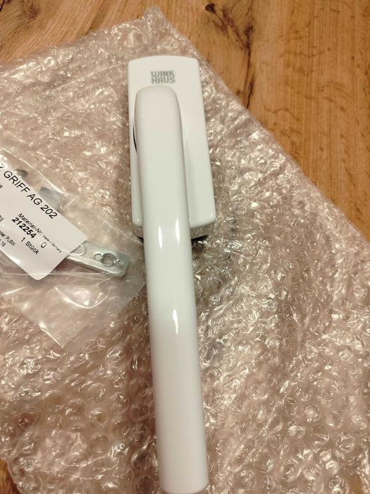 WINKHAUS klamka do drzwi PSK uchylno przesuwnych HKS P prawa biała