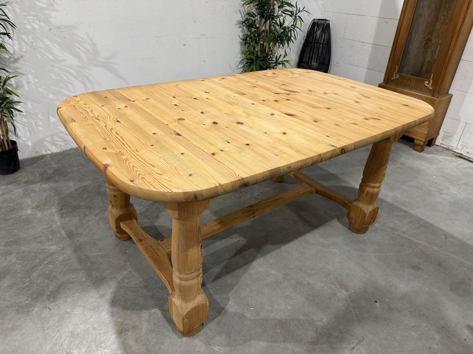 Piękny rozkładany stół sosnowy lite drewno super stan dowóz wysyłka
