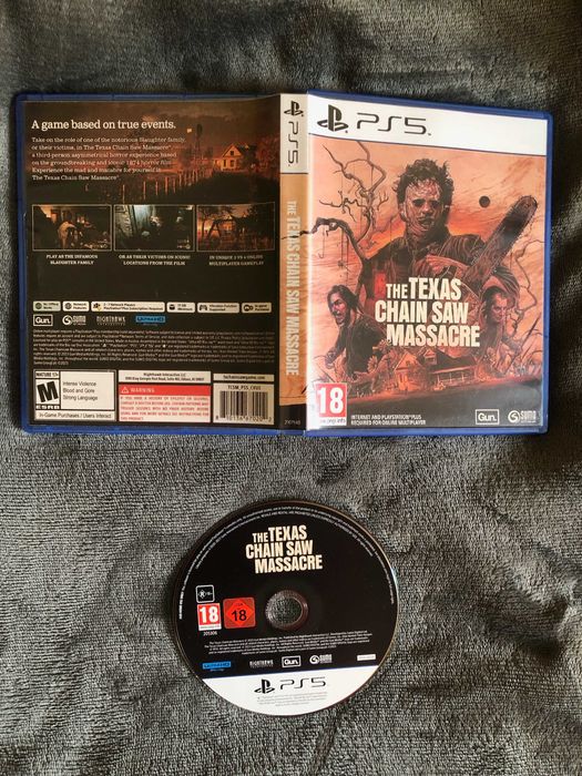 PS5 - The Texas Chain Saw Massacre - Stan IDEALNY jak NOWA !!
