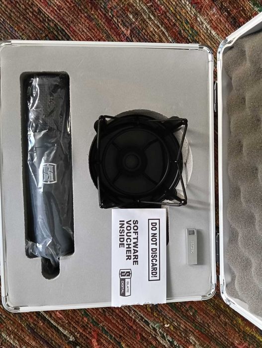 Slate Digital ML-1 Matte Black – Microphone with Extras (Like New)64284618074627121