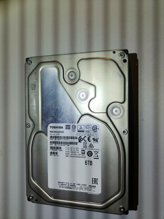 Dysk Toshiba 6TB w obudowie Seagate