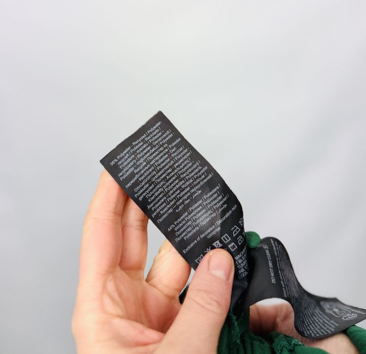 Zielona bluzka z baskinką XS 34