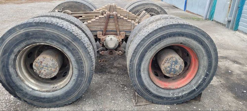 Задняя телега в сборе с мостами и редукторами КамАЗ 6520,6460,65201