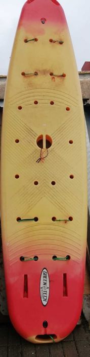 Prancha stand paddel com remo green tech