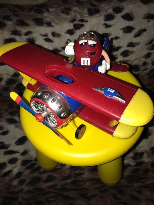 Аероплан M&M’S Mars INC USA Toy Collection N5703 CHOKING HAZARD TM
