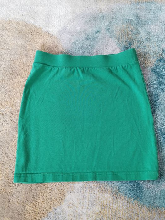 Spódnica mini zielona XS