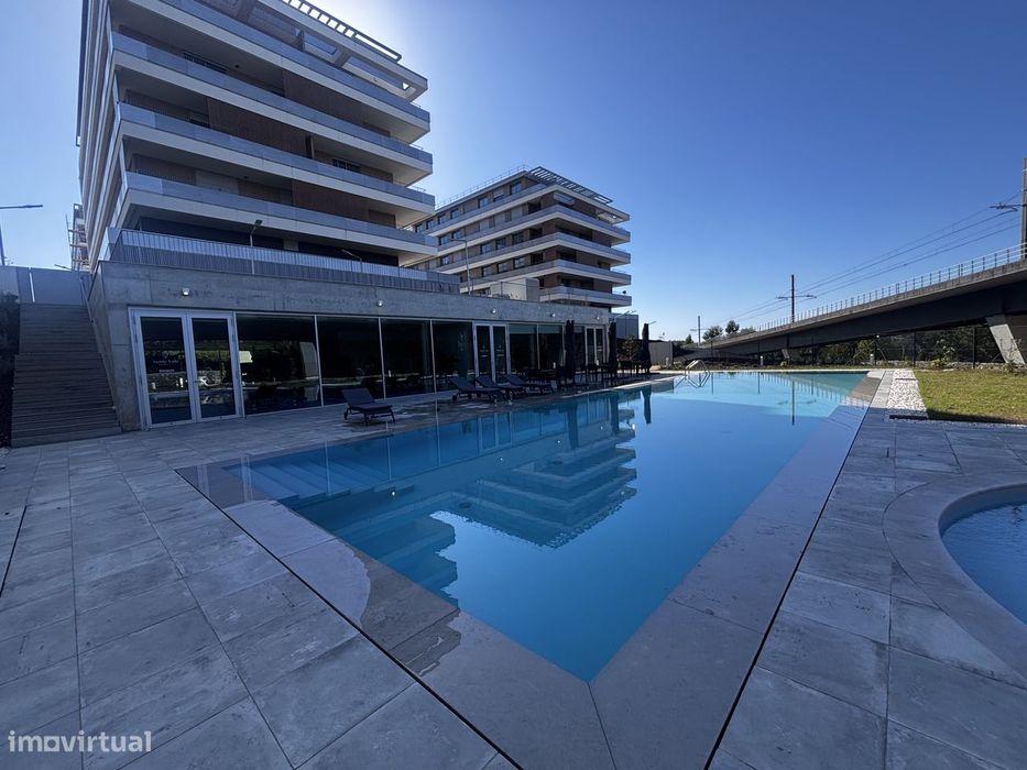 Aprt T1 Terraço, Vale Verde, Piscina, Ginásio