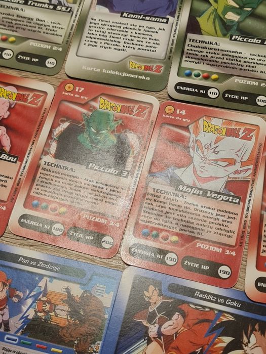 Karty kolekcjonerskie 35szt. Dragon Ball chio