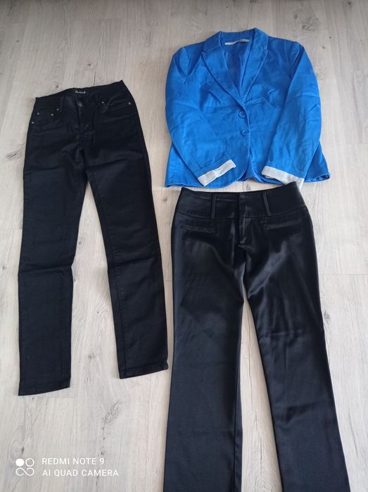 Zestaw 25 szt.paka paczka ubrań S 36 kurtki bluzki sukienki swetry