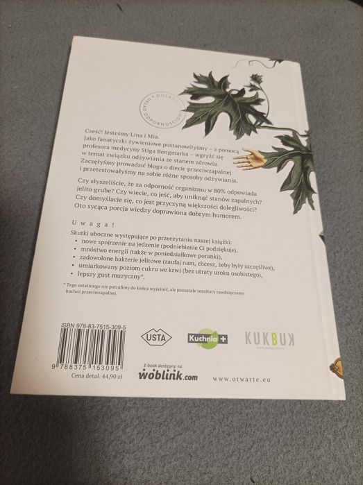 Książka "Food Pharmacy" L. Nertby Aurell i Mia Clase