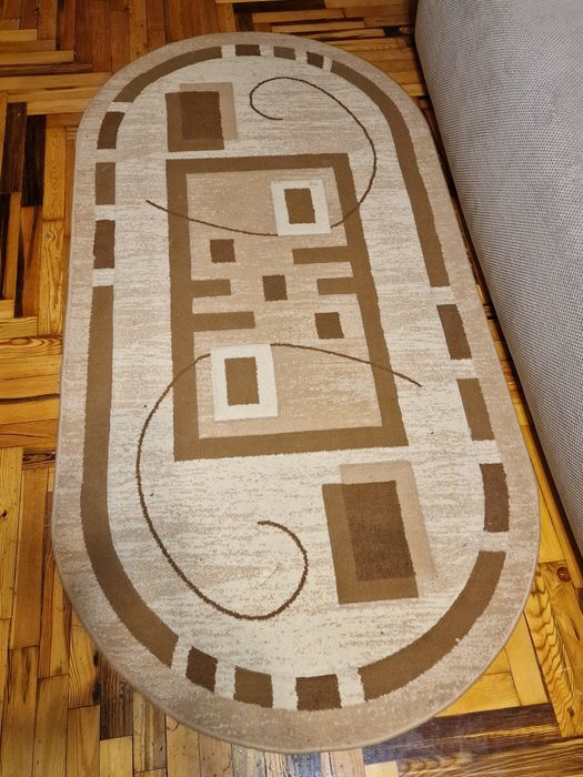 килим 2×1 м овальний