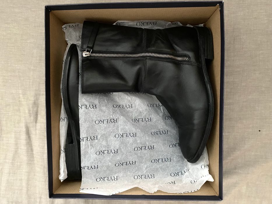 Buty botki skórzane Rylko rozmiar 37
