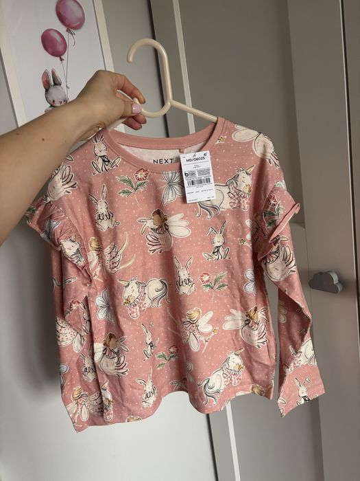Bluzka Next jednorożec unicorn króliczek wróżka