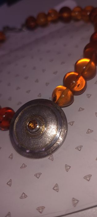 Naszyjnik z bursztynu