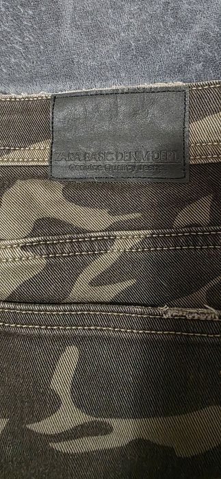 Calças de ganga Camuflada