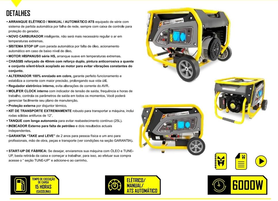 Gerador Para Instalação Solar OFF-GRID - Com ATS