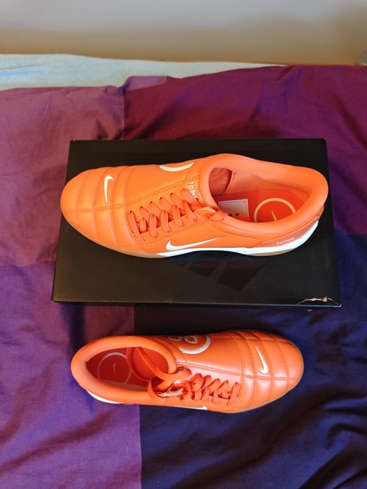 NOWE Kultowe Halówki Nike Total 90 T90 SP  Rozm. 44 US 10 - Pomarańczowe! Retro!