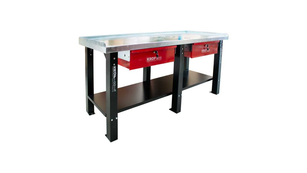 BANCADA DE TRABALHO 2MT C/ 2 GAVETAS