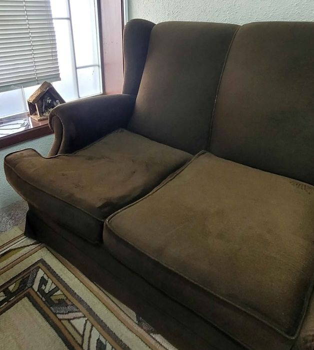 Sofá 3 lugares vintage