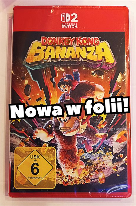 Donkey Kong Bananza PL /Nintendo Switch 2 /Nowa! Sklep Chorzów