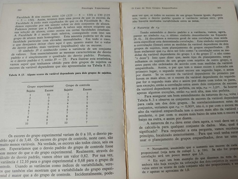 "Psicologia Experimental - Uma Abordagem Metodológica" por FJ McGuigan