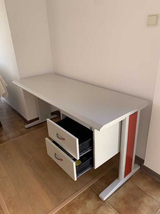 Secretária de Escritório com 2 Gavetas