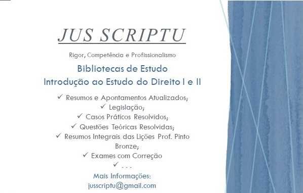 Bibliotecas de Estudo - Cadeiras Licenciatura Direito - FDUC