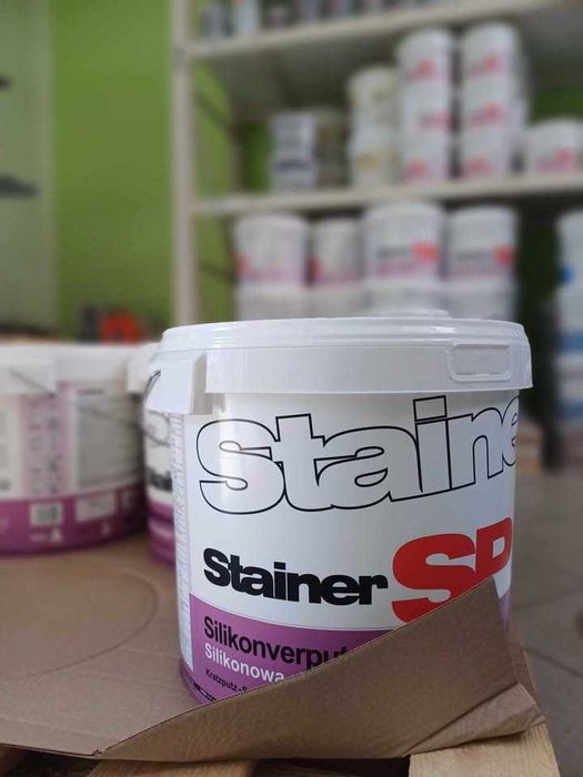 Tynk Stainer SP mieszalnik na miejscu!