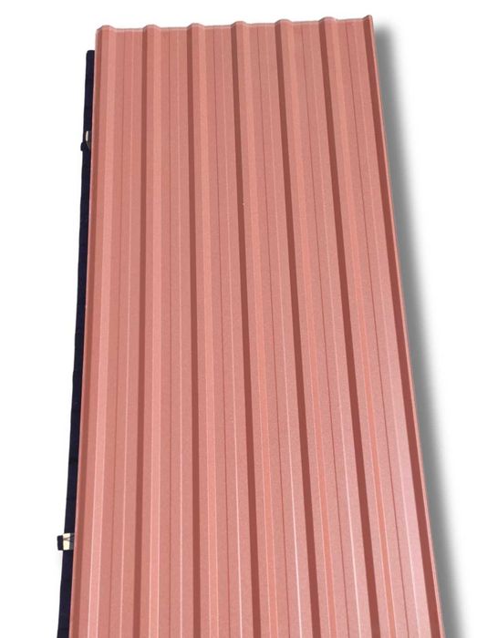 BLACHA trapezowa T-18 8004 CEGLASTY mat - KURIER od ręki