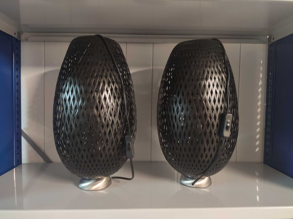 Candeeiros pretos IKEA Böja