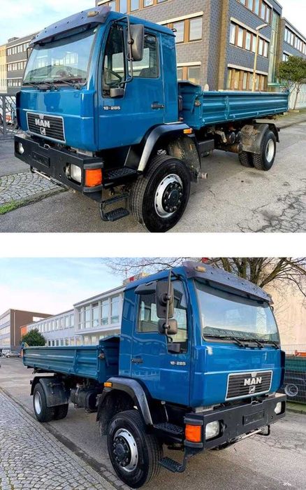 Самоскид MAN L2000 18.285 L90 4x4 6 циліндрів самосвал повний привід