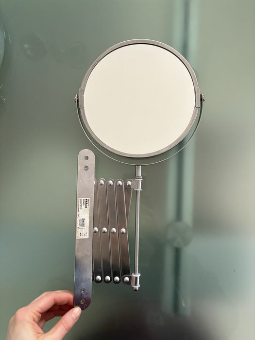 Lusterko ścienne, IKEA FRÄCK, stal nierdzewna