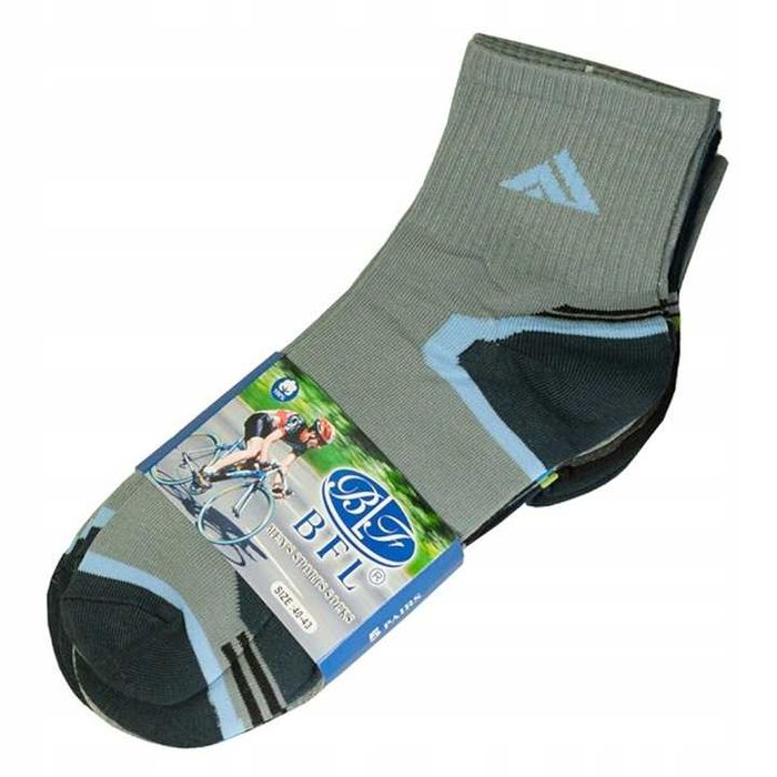 4x Skarpety sportowe męskie 3/4 NISKIE STREET LINE 43-46