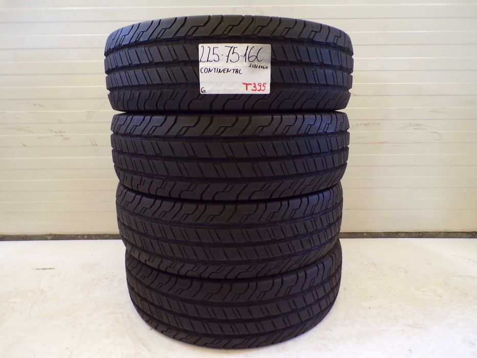 opony letnie continental conti van contact 100   225 75 R16C  118/116r