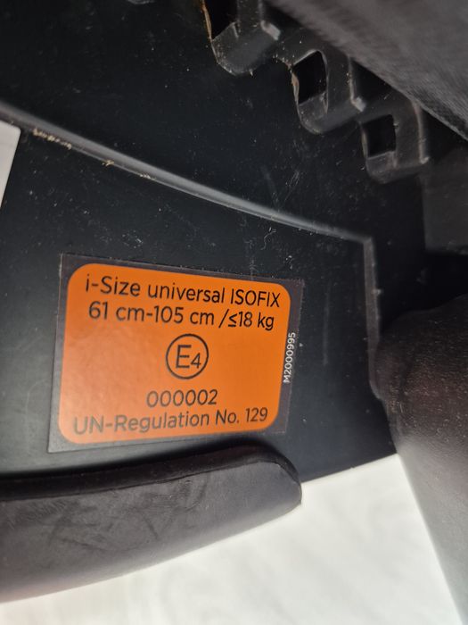 Fotelik samochodowy Be safe do 18 kg isofix