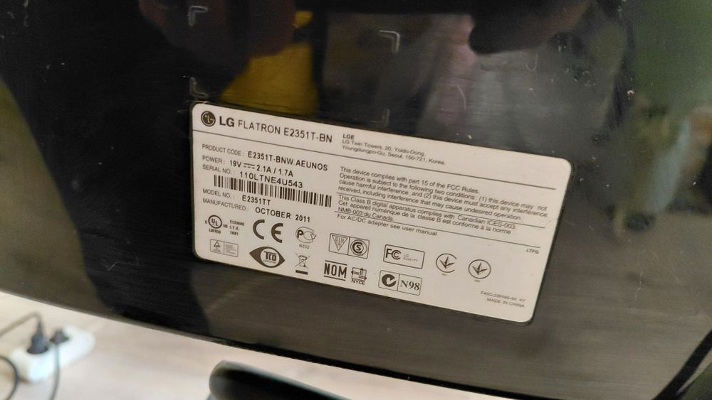 Продам комплект ПК: i3-2120 / RAM 4GB, Монітор LG 23" / Клавіатура, миша, веб-камера (+ БФП Canon MX394)